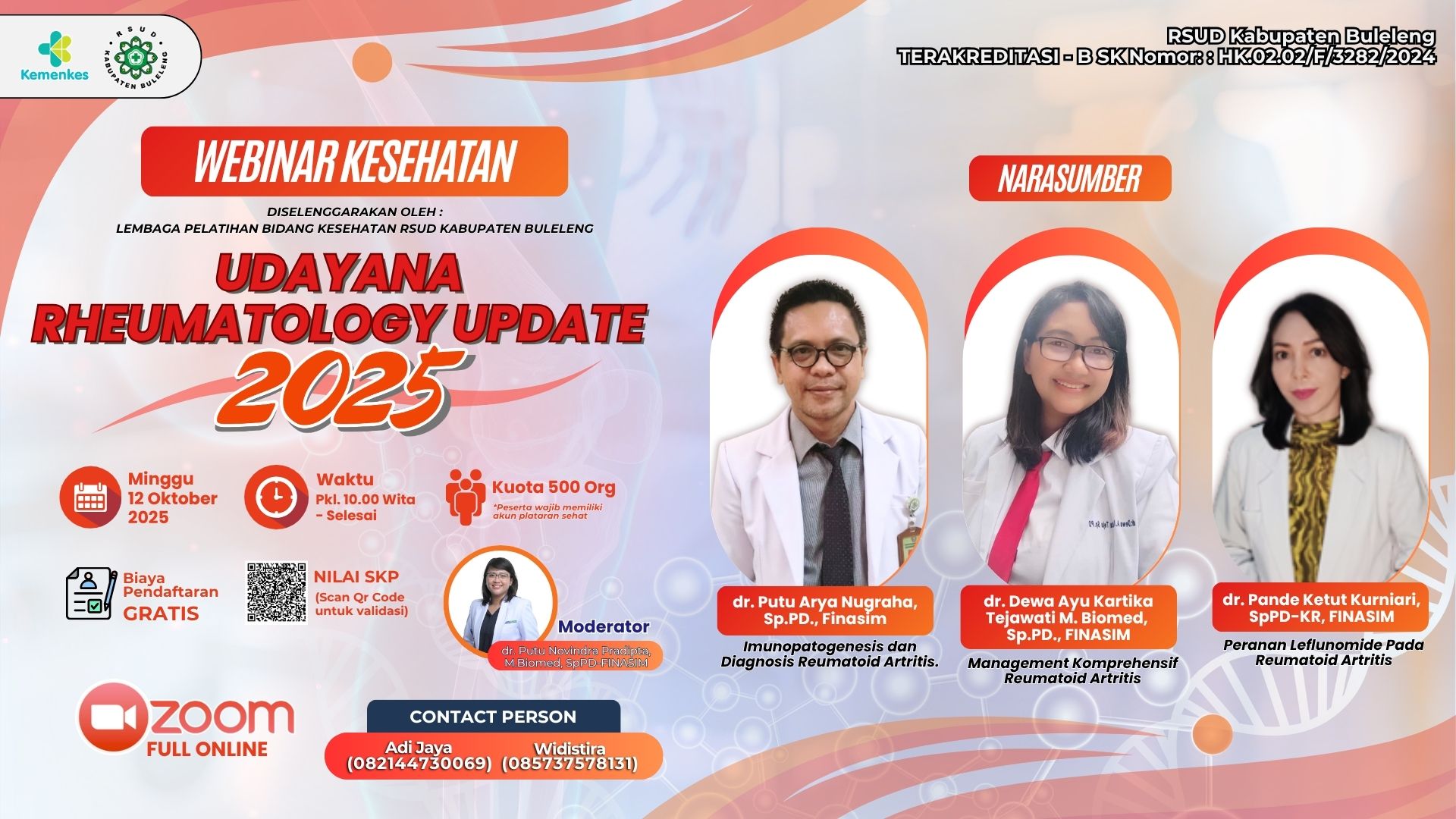 Webinar Medis Udayana Rheumatology Update 2025 Angkatan 1