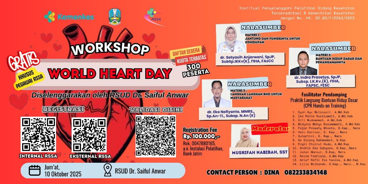 PROPOSAL WORKSHOP WORLD HEART DAY  Angkatan 1