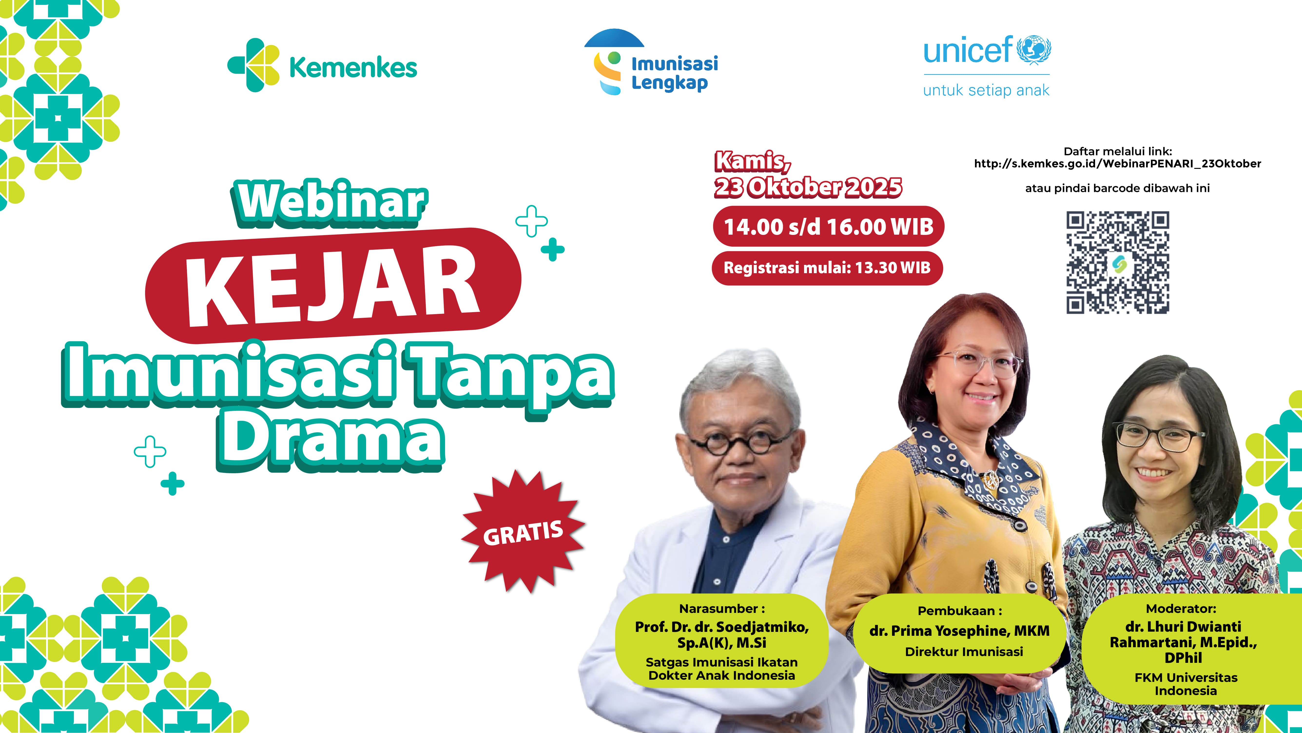 Webinar Imunisasi Perlindungan Nyata Untuk Masa Depan Sehat Anak Indonesia Angkatan 1