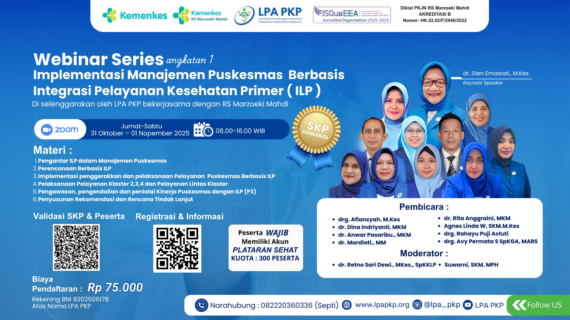 IMPLEMENTASI MANAJEMEN PUSKESMAS BERBASIS INTEGRASI PELAYANAN KESEHATAN PRIMER (ILP) Angkatan 1