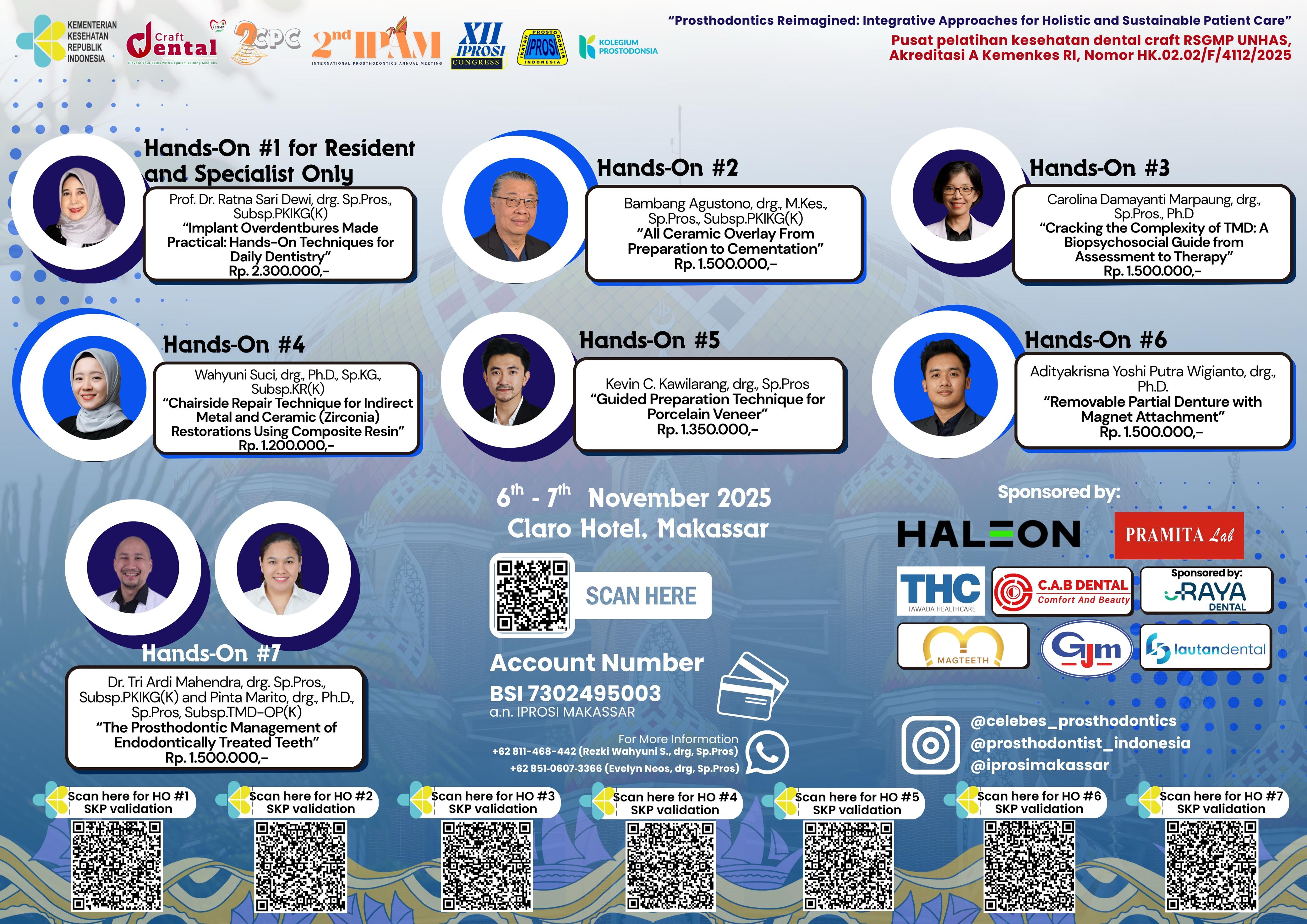 Removable Partial Denture with Magnet Attachment Angkatan 1