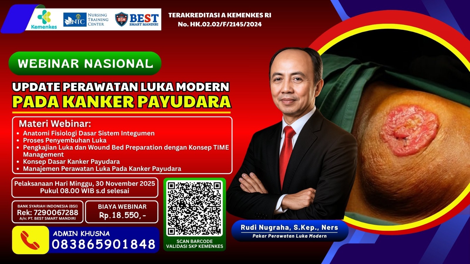 Update Perawatan Luka Modern pada Kanker Payudara Angkatan 1