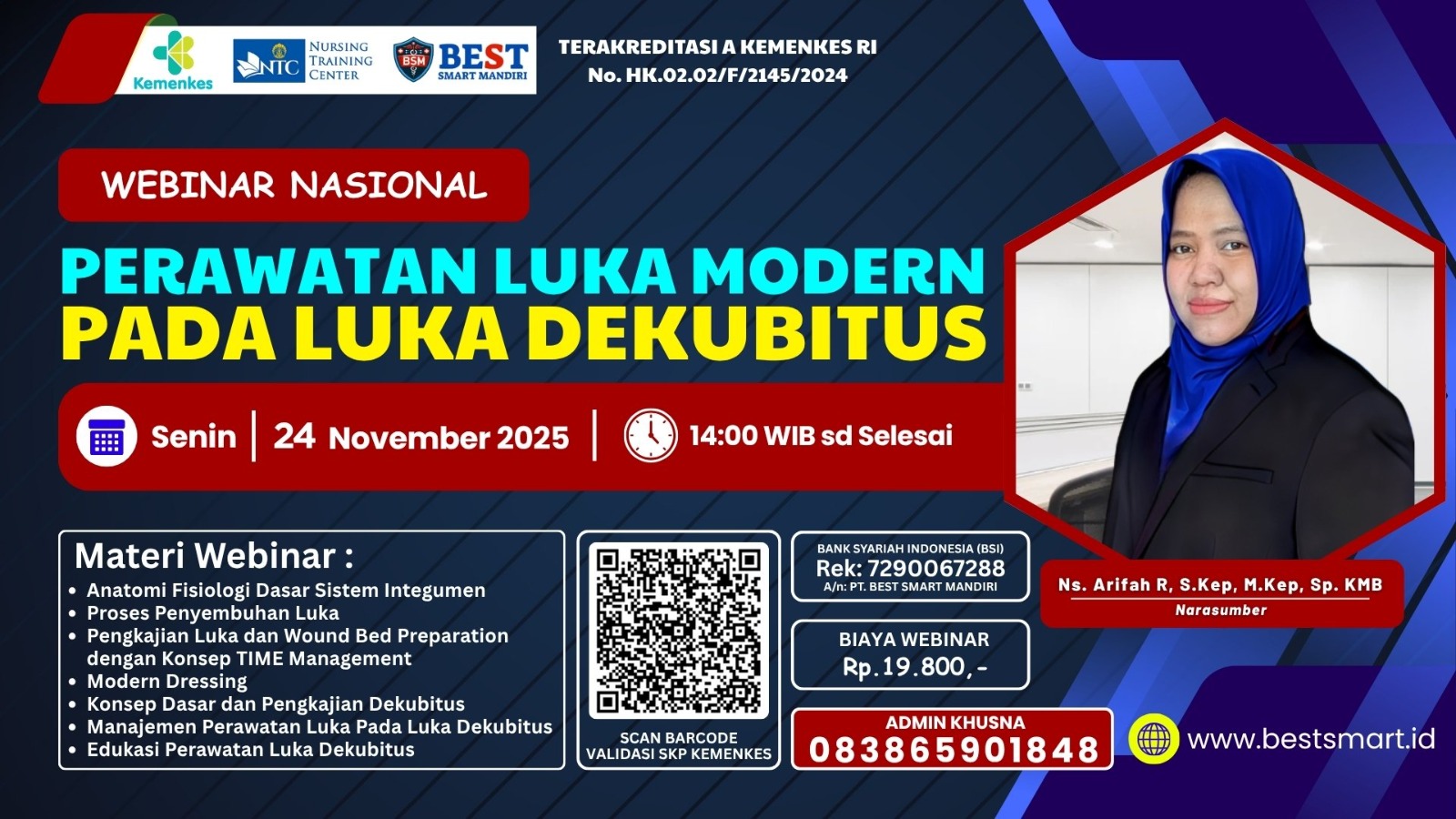 Perawatan Luka Modern pada Luka Dekubitus Angkatan 1