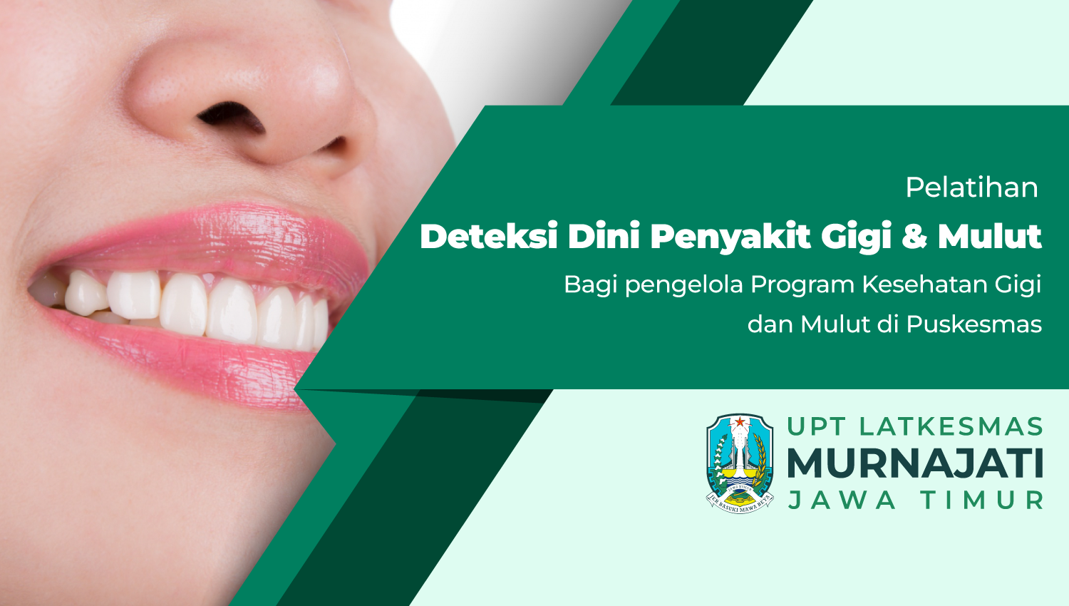 Deteksi Dini Penyakit Gigi dan Mulut Bagi pengelola Program Kesehatan Gigi dan Mulut di Puskesmas Angkatan 1