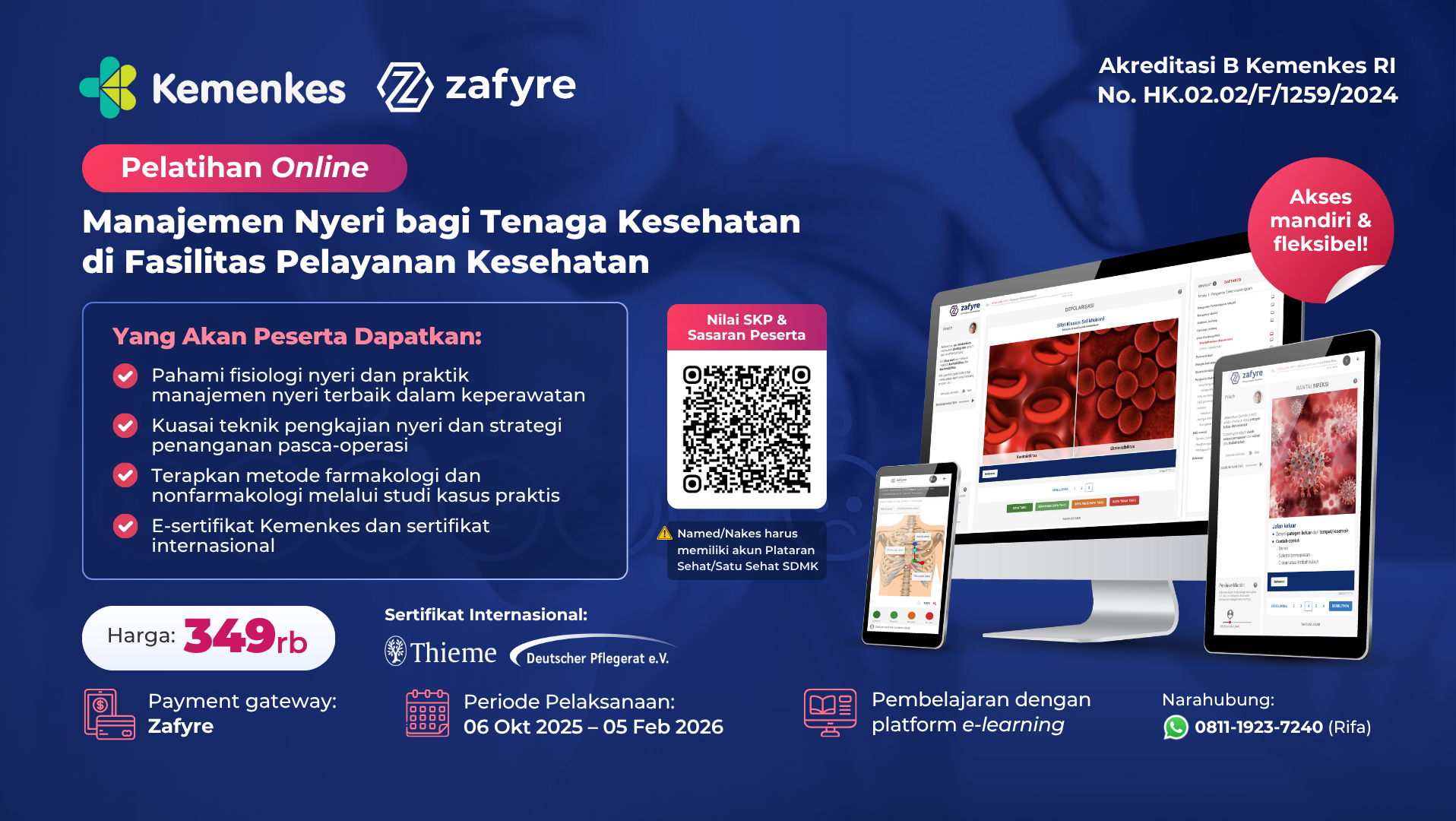 Pembelajaran Adaptif Pelatihan Manajemen Nyeri Bagi Tenaga Kesehatan Di Fasilitas Pelayanan Kesehatan Angkatan 2