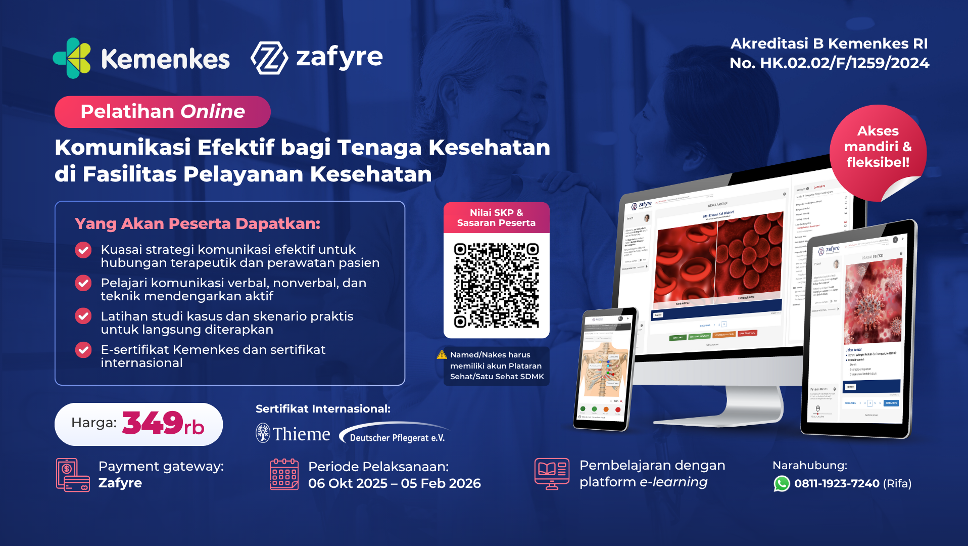 Pembelajaran Adaptif Pelatihan Komunikasi Efektif Bagi Tenaga Kesehatan Di Fasilitas Pelayanan Kesehatan Angkatan 2