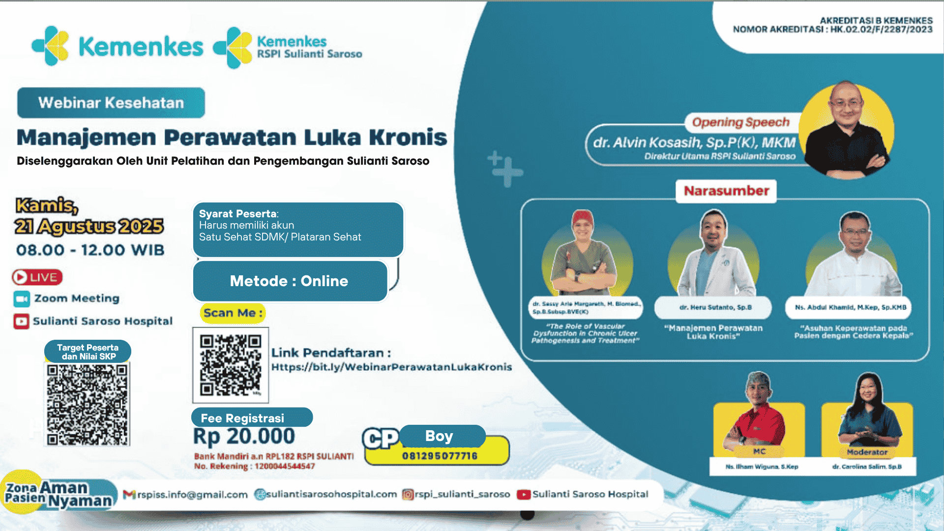 Manajemen Perawatan Luka Kronis Angkatan 1