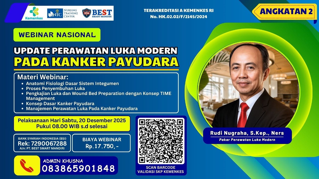 Update Perawatan Luka Modern Pada Kanker Payudara Angkatan 2