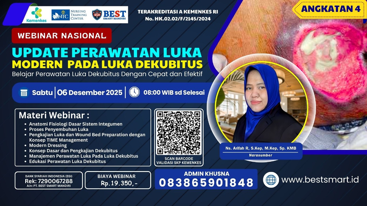 Update Perawatan Luka Modern pada Luka Dekubitus Angkatan 4