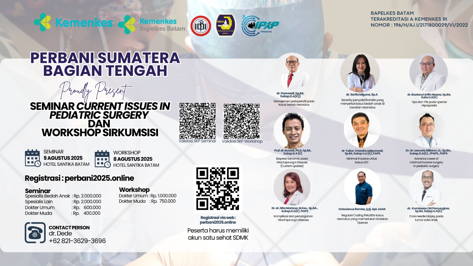 Seminar Current Issues in Pediatric Surgery Angkatan 1