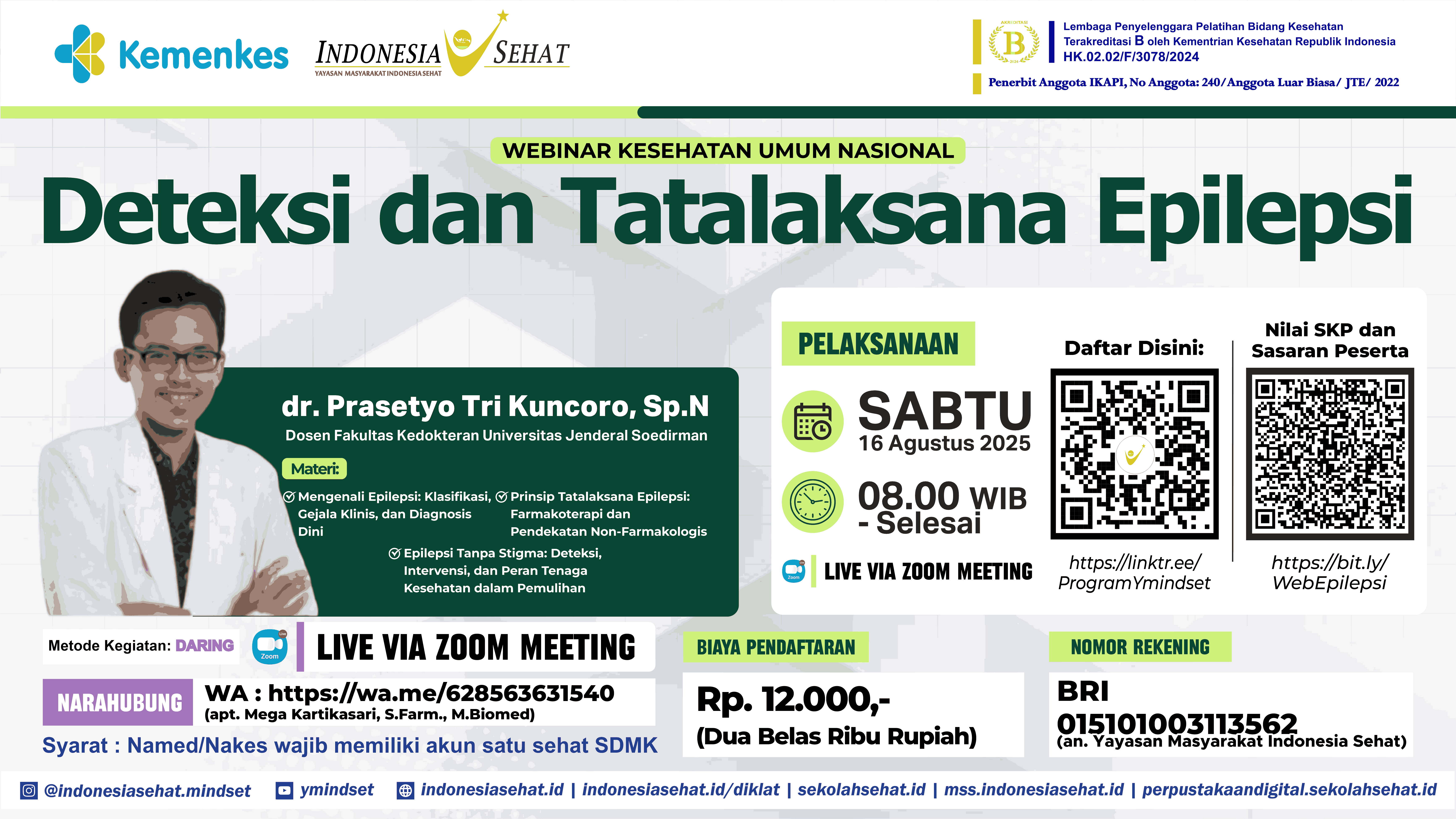 Deteksi dan Tatalaksana Epilepsi Angkatan 1