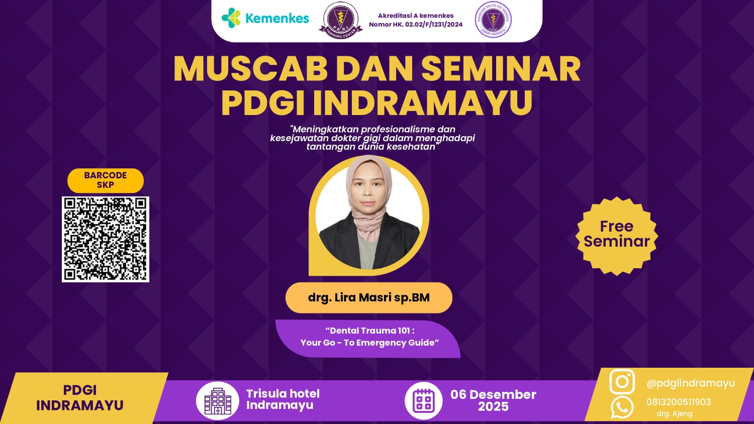 Dental Trauma 101 : Your – Go to Emergency Guide Angkatan 1