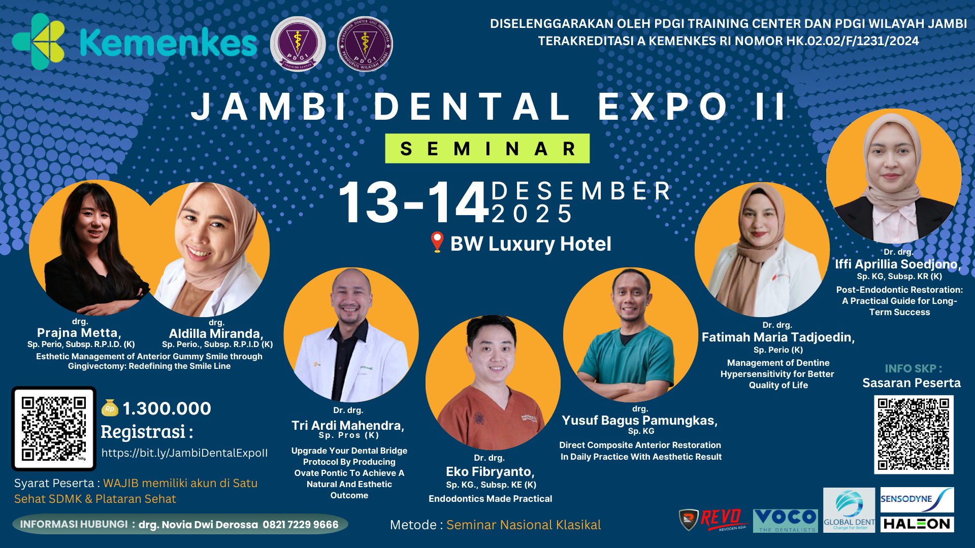 Seminar Jambi Dental Expo II Angkatan 1