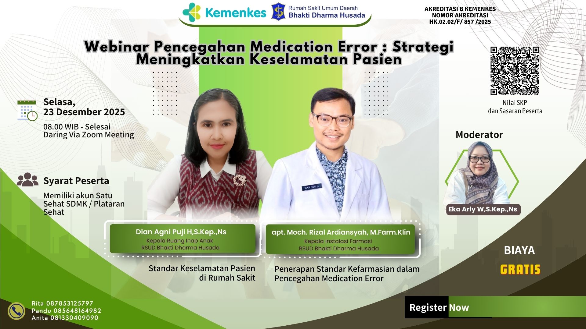 PENCEGAHAN MEDICATION ERROR : STRATEGI MENINGKATKAN KESELAMATAN PASIEN Angkatan 1