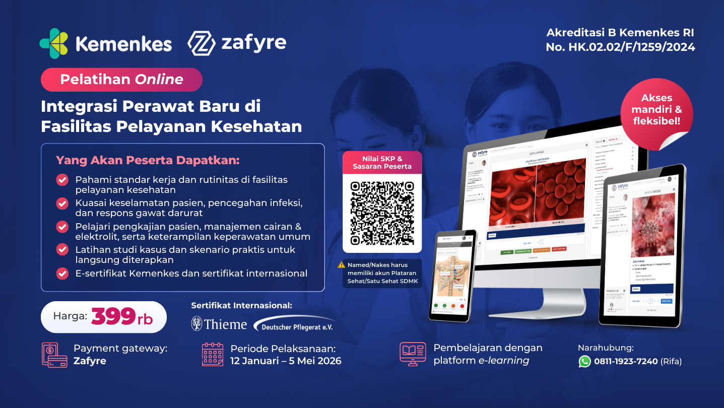 Pelatihan Integrasi Perawat Baru Di Fasilitas Pelayanan Kesehatan Angkatan 3