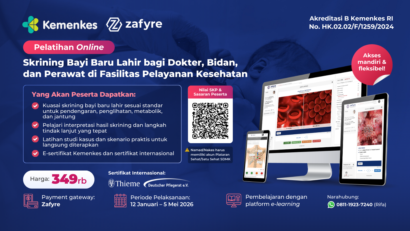 Pelatihan Skrining Bayi Baru Lahir bagi Dokter, Bidan, dan Perawat di Puskesmas Angkatan 3