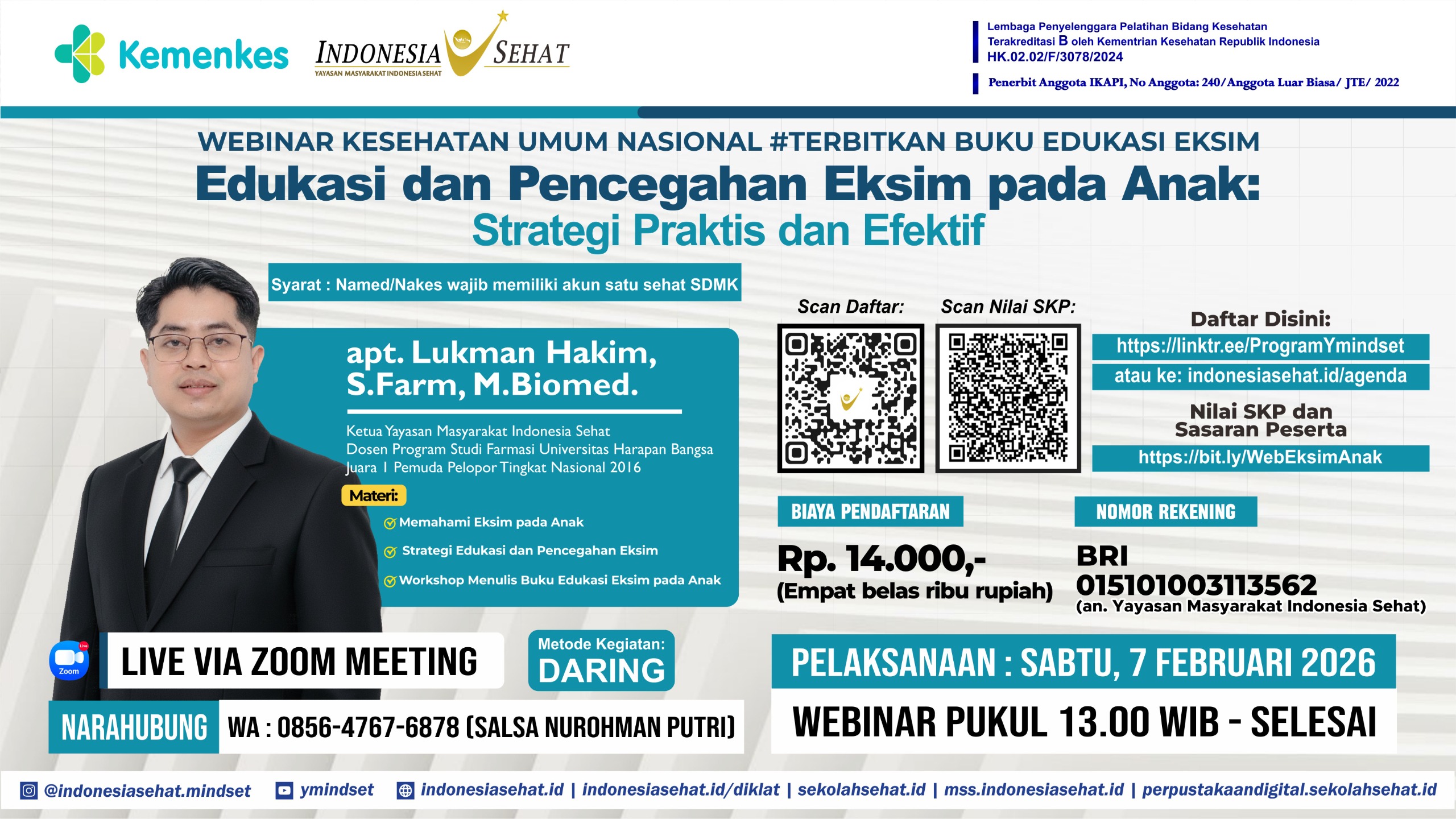 Edukasi dan Pencegahan Eksim pada Anak: Strategi Praktis dan  Efektif Angkatan 1