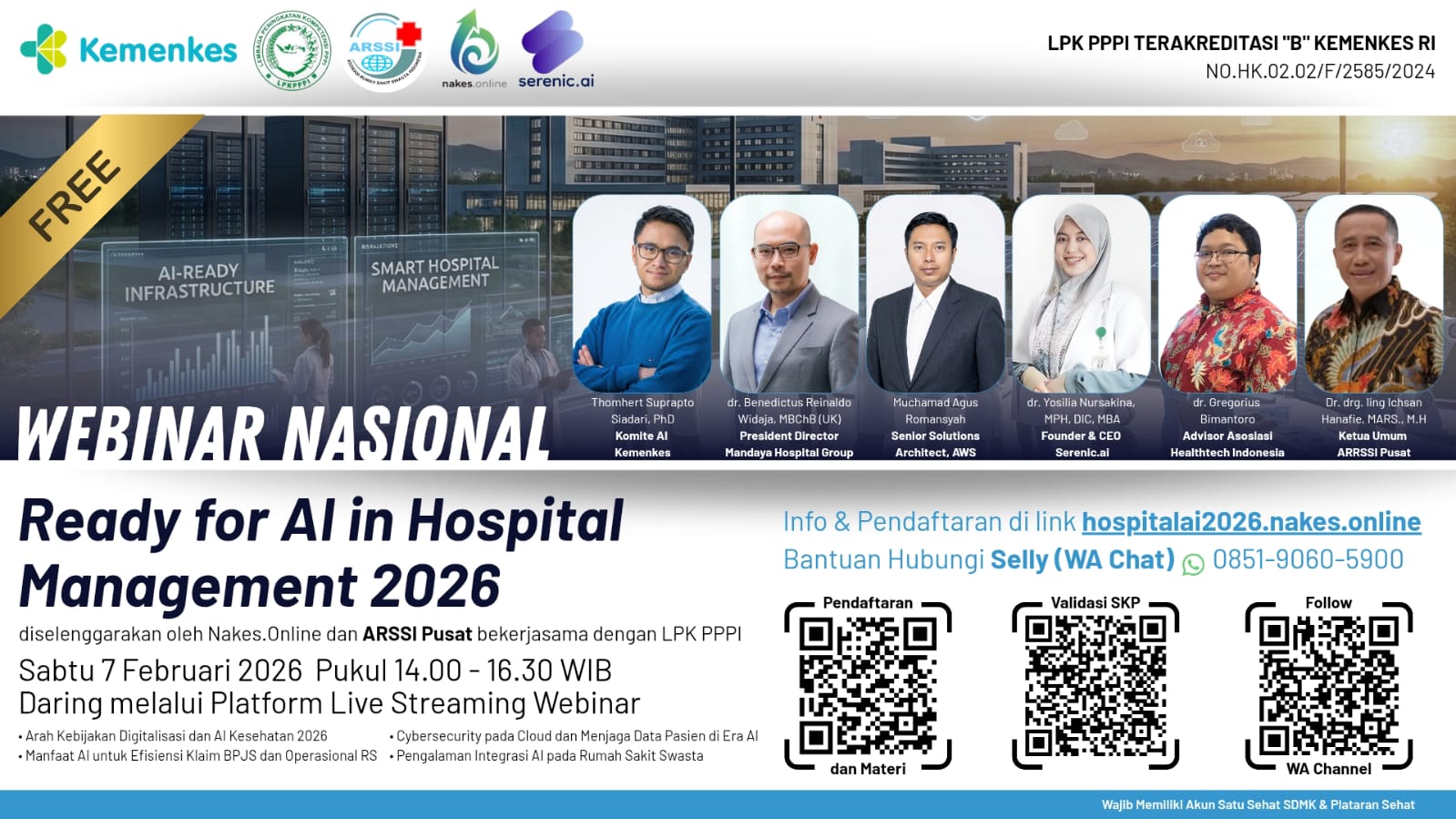 Ready for AI in Hospital Management 2026 Angkatan 1