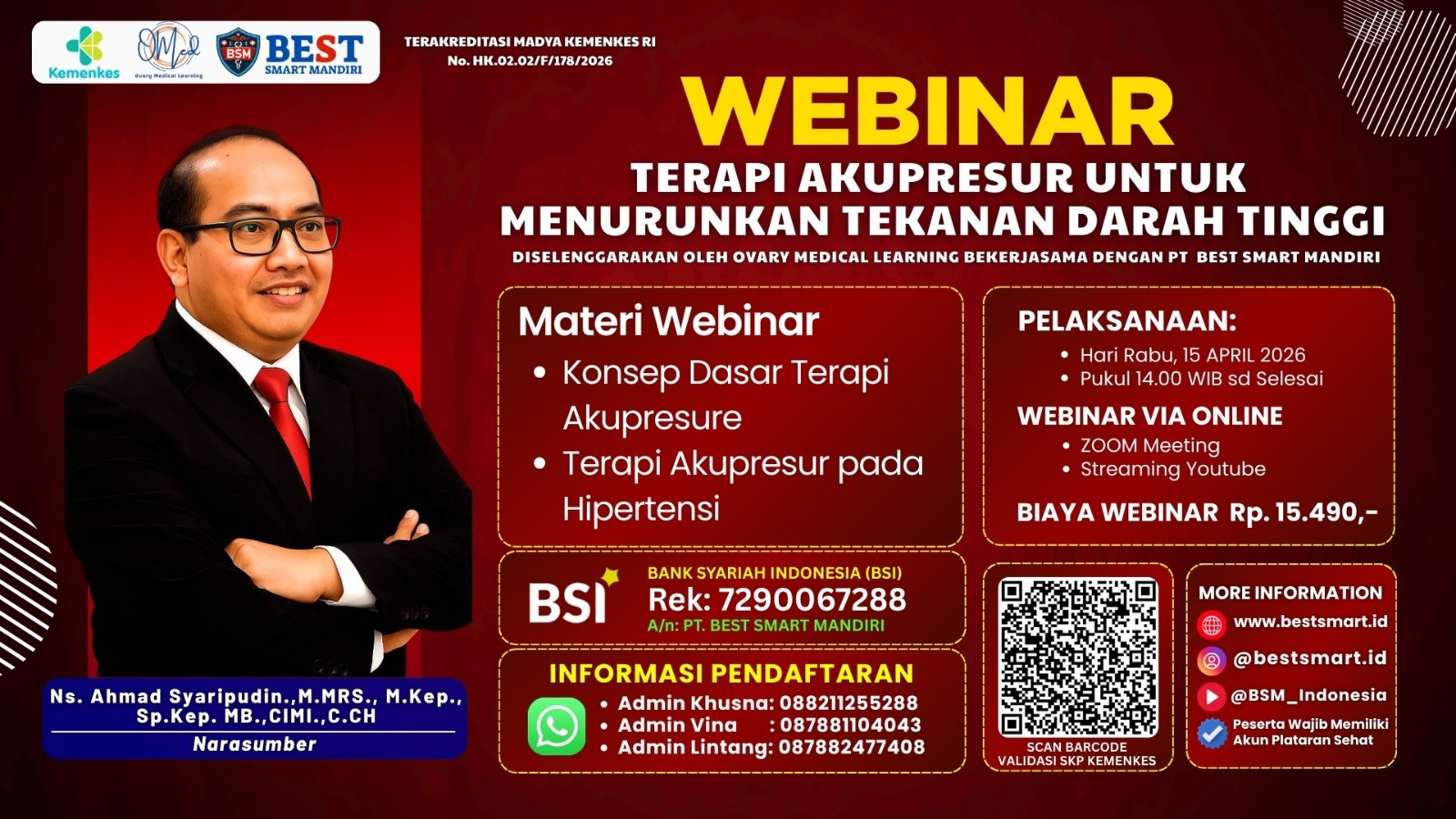 Terapi Akupresur Untuk Menurunkan Tekanan  Darah Tinggi  Angkatan 1